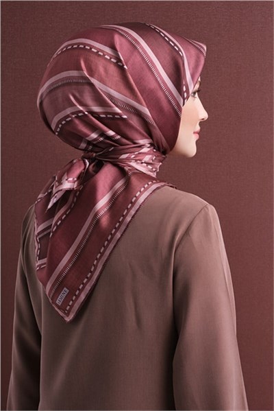 Armine Saf İpek Twill Eşarp 9621D 51
