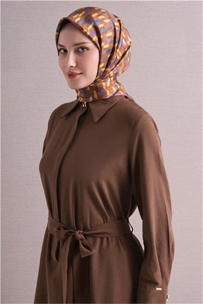 Armine Saf İpek Twill Eşarp 9623D 82