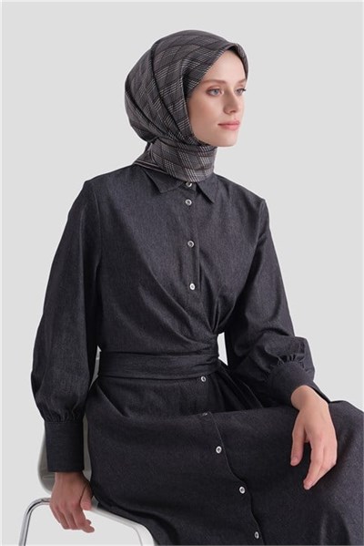Armine Saf İpek Twill Eşarp 9626D 01