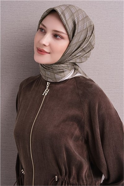 Armine Saf İpek Twill Eşarp 9626D 80