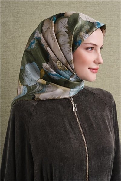 Armine Saf İpek Twill Eşarp 9627D 83