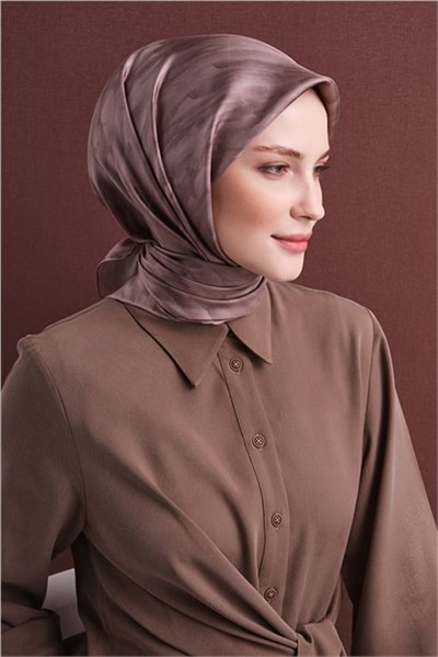 Armine Saf İpek Twill Eşarp 9630D 52