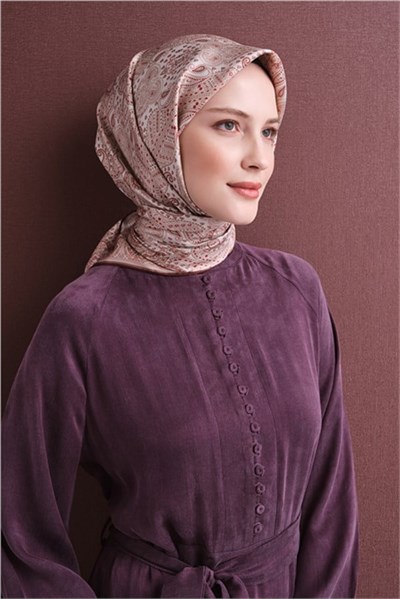 Armine Saf İpek Twill Eşarp 9631D 02