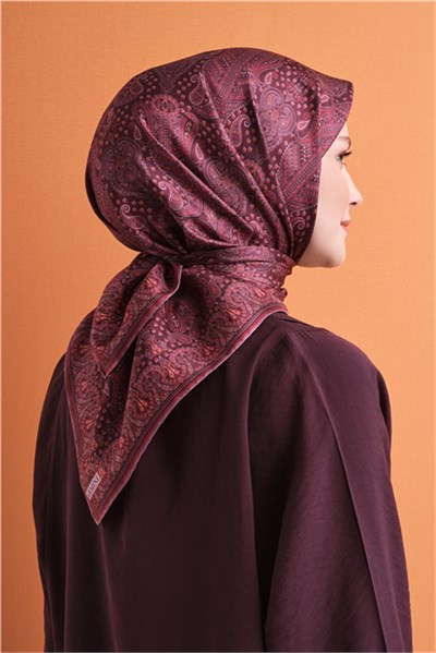 Armine Saf İpek Twill Eşarp 9631D 33