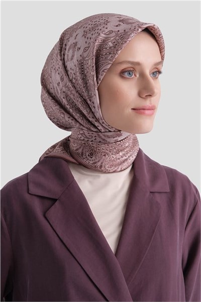 Armine Saf İpek Twill Eşarp 9631D 88