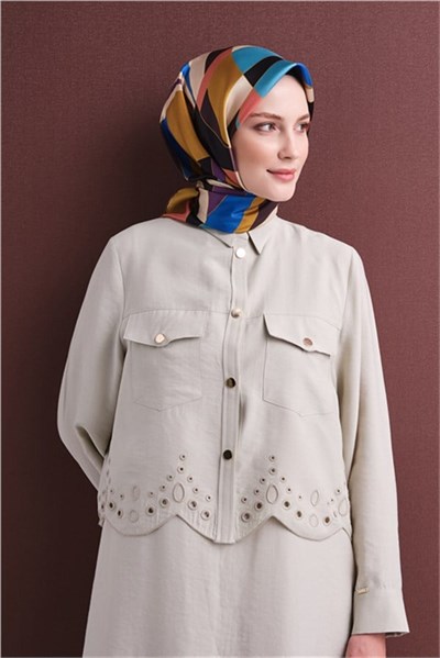 Armine Saf İpek Twill Eşarp 9633D 31
