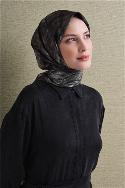 Armine Saf İpek Twill Eşarp 9635D 05