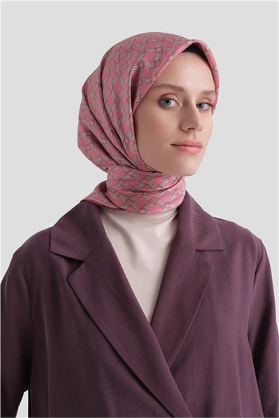 Armine Saf İpek Twill Eşarp 9636D 30