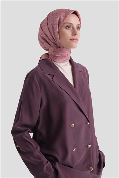 Armine Saf İpek Twill Eşarp 9636D 30