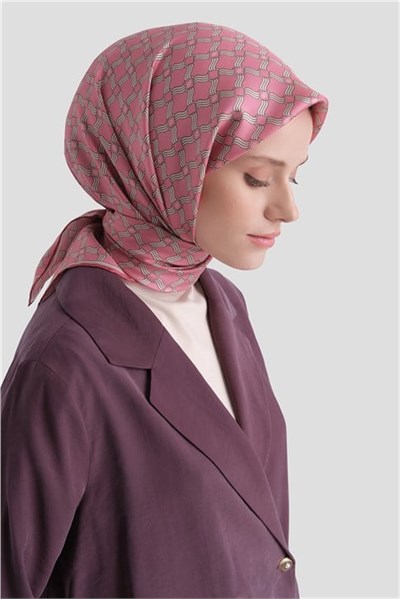Armine Saf İpek Twill Eşarp 9636D 30