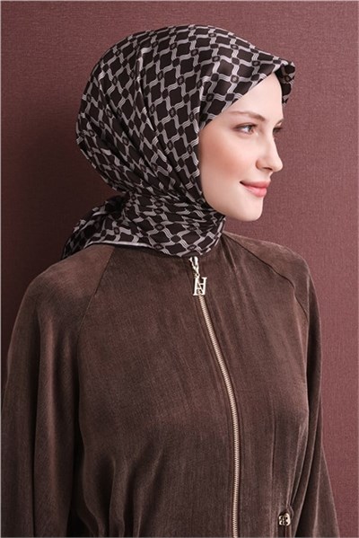 Armine Saf İpek Twill Eşarp 9636D 59