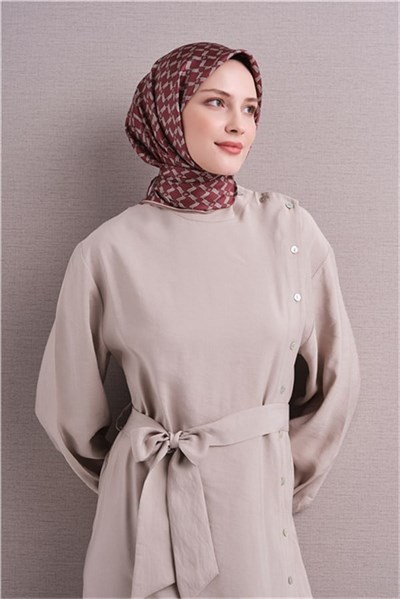 Armine Saf İpek Twill Eşarp 9636D 86