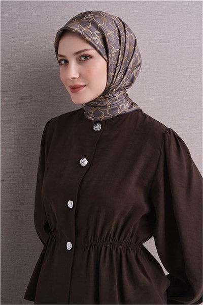 Armine Saf İpek Twill Eşarp 9638D 33