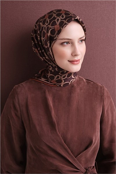 Armine Saf İpek Twill Eşarp 9638D 52