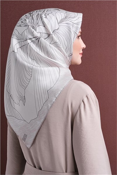 Armine Saf İpek Twill Eşarp 9639D 80