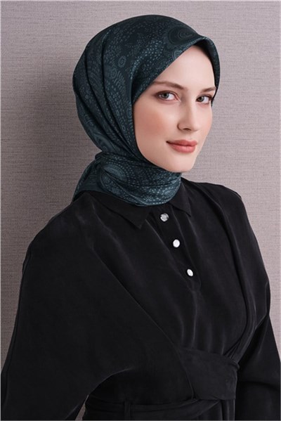 Armine Saf İpek Twill Eşarp 9640D 84