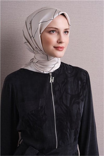 Armine Saf İpek Twill Eşarp 9642D 34