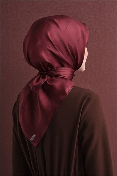 Armine Saf İpek Twill Eşarp 9642D 37
