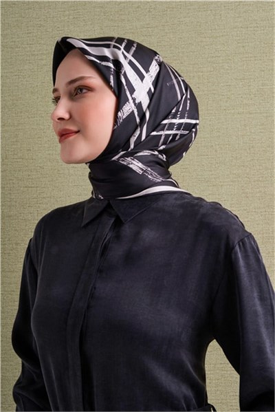 Armine Saf İpek Twill Eşarp 9643D 08