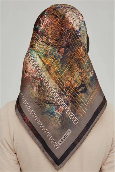 Armine Sura İpek Eşarp 8615-10