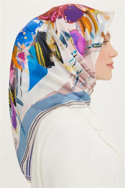 Armine Sura İpek Eşarp 8713-31