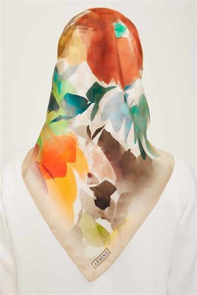 Armine Sura İpek Eşarp 9103-32