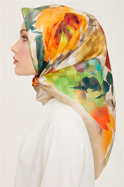 Armine Sura İpek Eşarp 9103-32