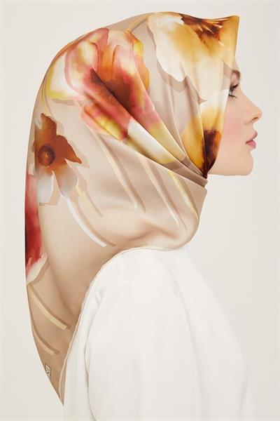 Armine Sura İpek Eşarp 9105-33