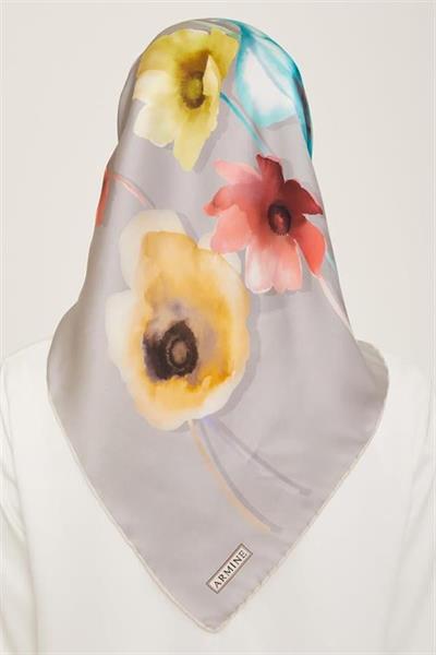 Armine Sura İpek Eşarp 9105-82