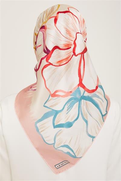 Armine Sura İpek Eşarp 9110-08