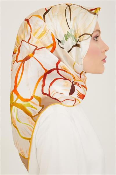 Armine Sura İpek Eşarp 9110-31