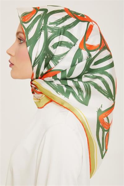 Armine Sura İpek Eşarp 9123-34