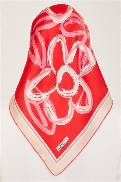 Armine Sura İpek Eşarp 9123-81