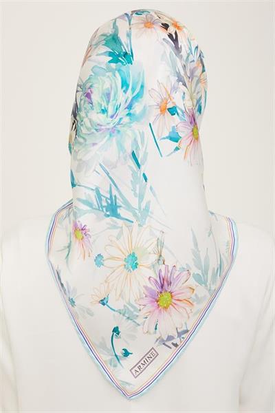 Armine Sura İpek Eşarp 9129-36