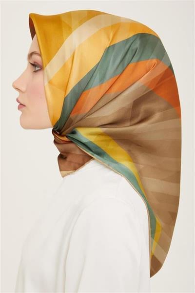 Armine Sura İpek Eşarp 9137-01