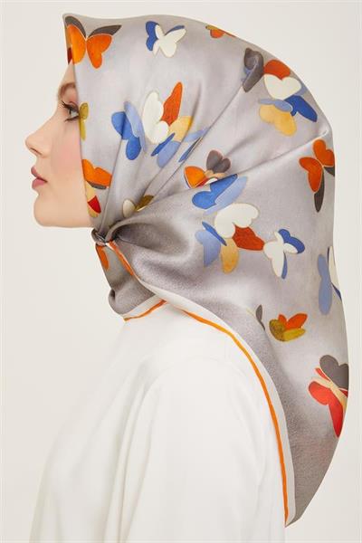 Armine Sura İpek Eşarp 9146-33