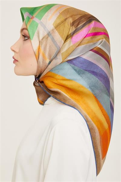 Armine Sura İpek Eşarp 9147-37