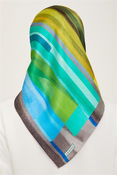 Armine Sura İpek Eşarp 9147-53