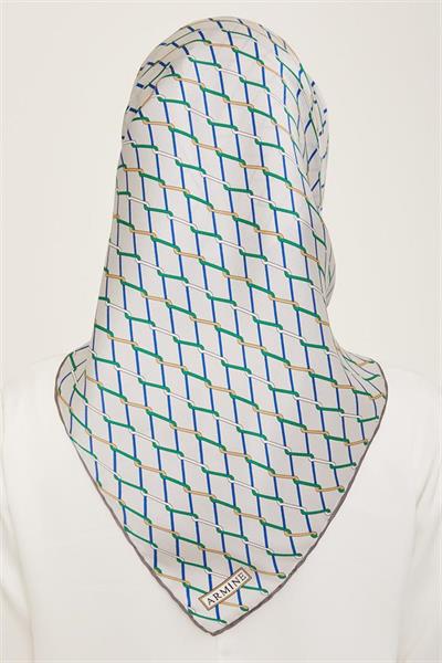 Armine Sura İpek Eşarp 9152-03