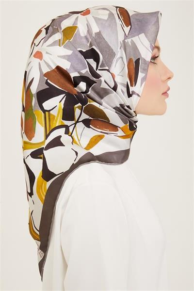 Armine Sura İpek Eşarp 9153-54