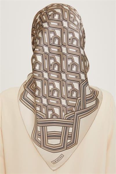 Armine Sura İpek Eşarp 9213-38