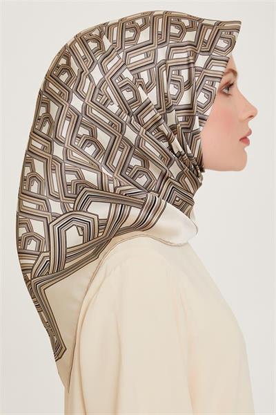 Armine Sura İpek Eşarp 9213-38