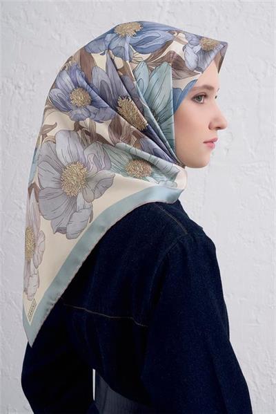 Armine Sura İpek Eşarp 9403-35