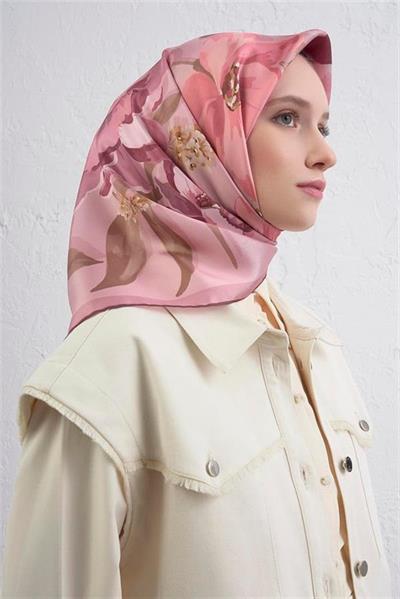 Armine Sura İpek Eşarp 9414-03