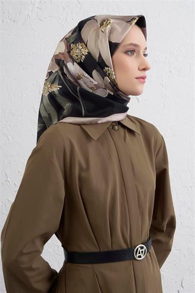 Armine Sura İpek Eşarp 9414-05