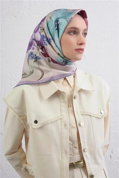 Armine Sura İpek Eşarp 9414-06