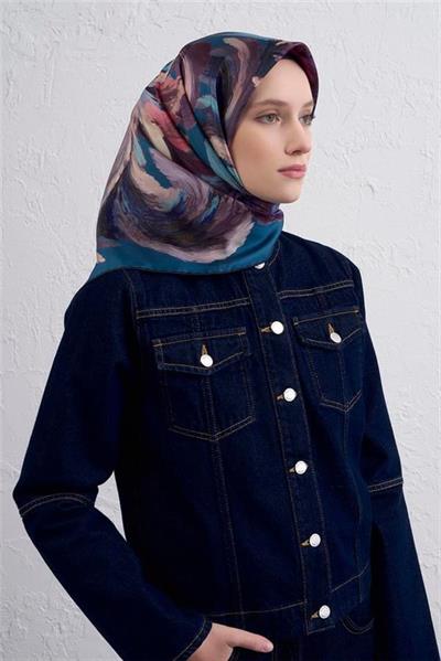Armine Sura İpek Eşarp 9423-35
