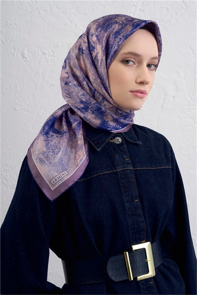 Armine Sura İpek Eşarp 9433-37