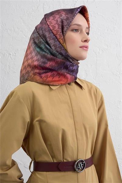 Armine Sura İpek Eşarp 9434-05