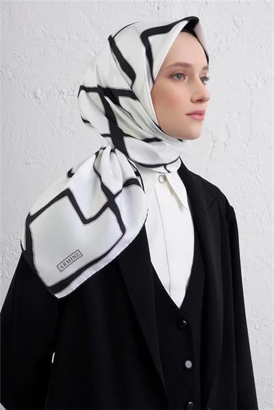 Armine Sura İpek Eşarp 9441-01